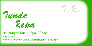 tunde repa business card
